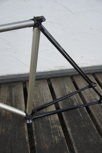 Bridgestone NJS Steel Track Bike Frame Free Shipping From Japan - Picture 7 of 10