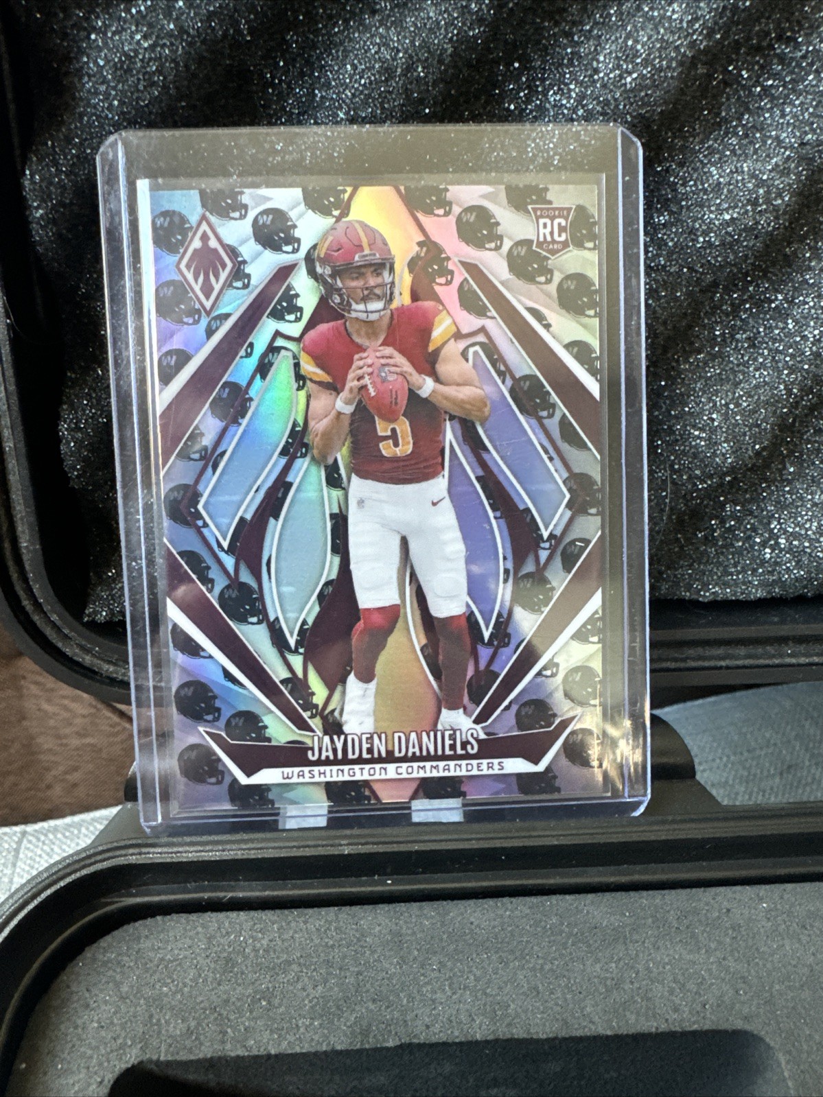 2024 Panini Phoenix - Rookies Jayden Daniels #198 Team Helmet /399 (RC)