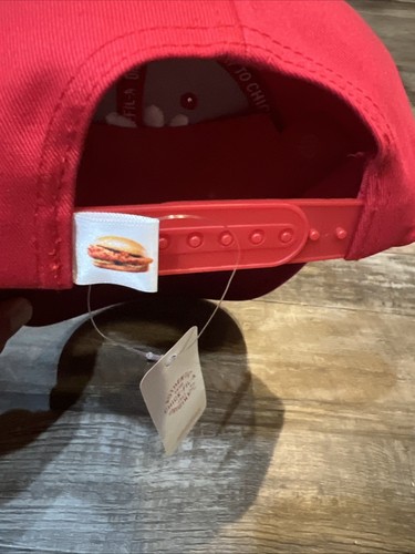 Chick-fil-A Embroidered Red SnapBack Hat - Picture 4 of 12