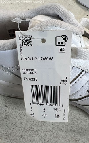 NEW Women's Adidas Rivalry Low Lace Up Shoes Size 5.5 - Picture 2 of 6