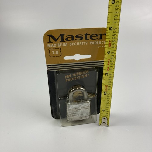 Master Maximum Security Vorhängeschloss 7D - Bild 4 von 4