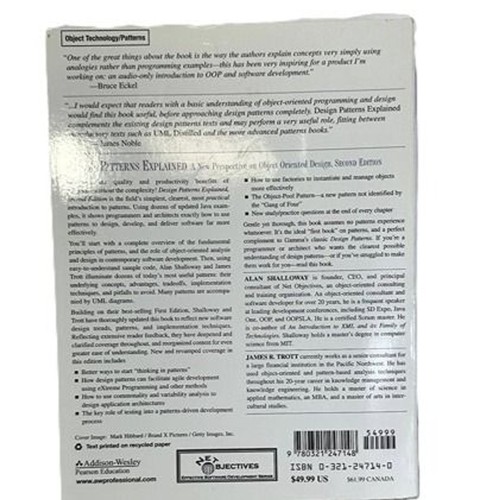 Design Patterns Explained (2nd Edition) by Alan Shalloway & James R. Trott - Bild 2 von 2