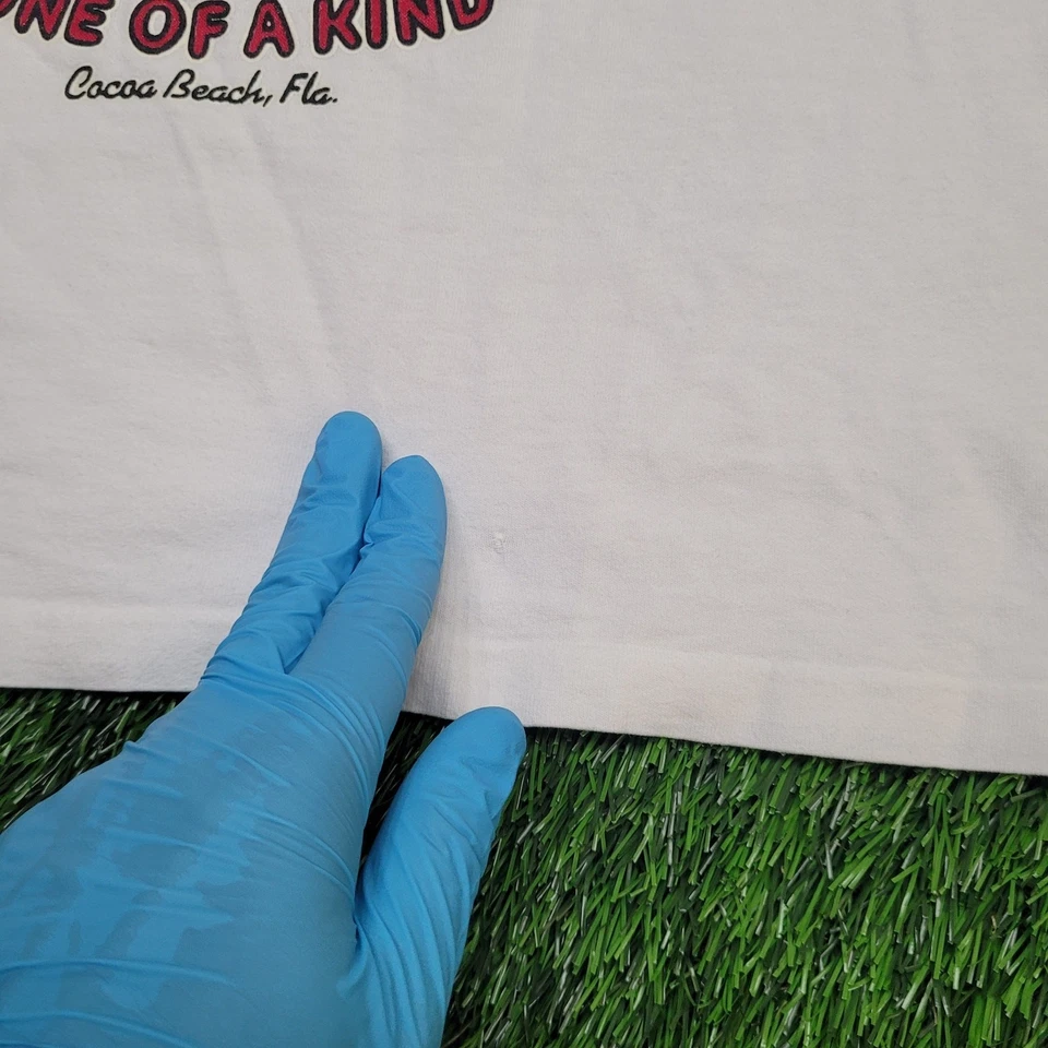 Camiseta sin mangas de colección años 90 Ron Jon "Night Wolf" para hombre L ropa de surf cacao playa Foto 3 de 4