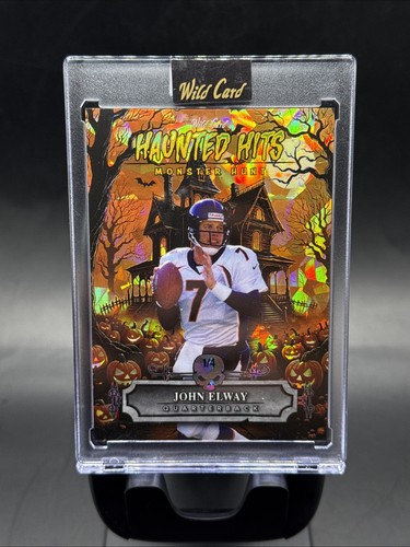 JOHN ELWAY 2025 Wild Card Haunted Hits 1/4 Refractor HHH-JE Monster Hunt