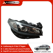 🇩🇪 RECHTER SCHEINWERFER ➤ RENAULT LAGUNA II Phase 2 2005-2007