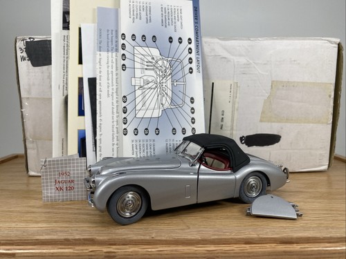 1/24 Franklin Mint 1952 Jaguar XK 120 Convertible B11XH26 !