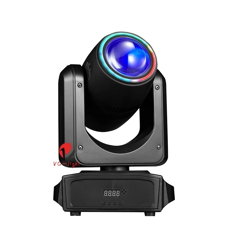 Disco Dj Event LED Double-head Beam Moving Head Light with Ring Stage Lights - Image 4 of 4