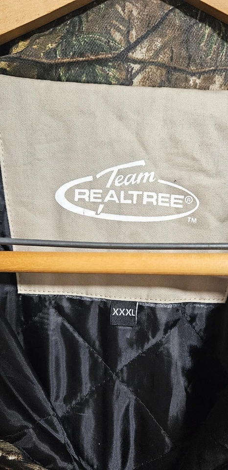 Realtree Xtra Mens Insulated Camo Coveralls Hunting Cold Warm Outdoors  3XLT NWT - Image 2 of 4
