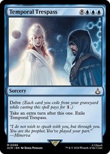 MTG English Temporal Trespass NM Normal Universes Beyond: Assassin's Creed