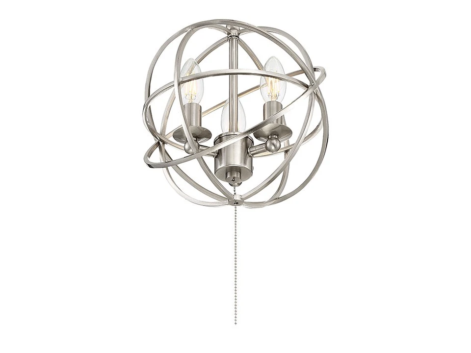 Savoy House FLG-103 White North 3-Light 10"W Led Light Kit - Image 3 of 4