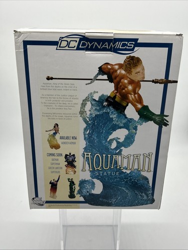 DC DIRECT AQUAMAN STATUE LE 356/1500 W/ Certificate Of Authenticity - Picture 3 of 8