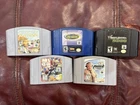 Nintendo 64 Games Lot Of 5 N64 Authentic Tested Star Wars Tony Hawk Wrestlemania