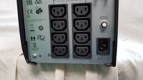 WITHOUT BATTERIES! APC smc1500ic Smart UPS 1500VA Tower LCD RJ45 SmartConnect - 第 10/14 張圖片