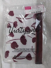 Thirty-One Reusable Snack Bag - Lot of 2  Small -& MedIum - D Floral- NEW