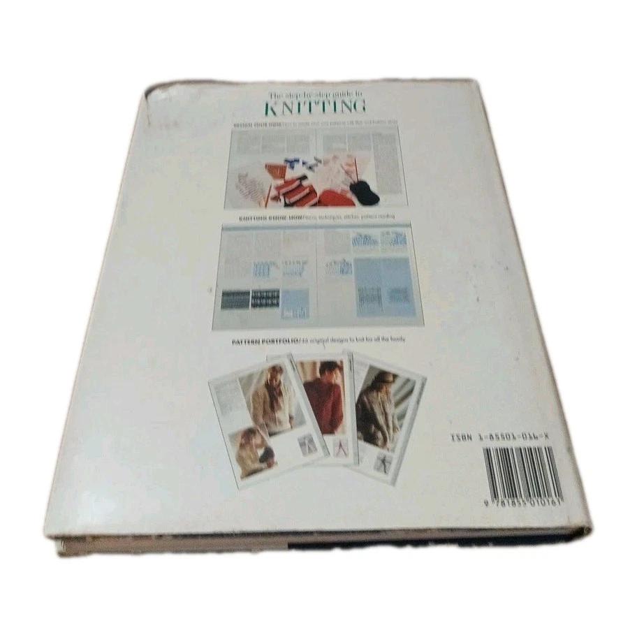 The Step-by-step Guide to Knitting Techniques Stitches Patterns Hardcover Book - Image 2 of 4