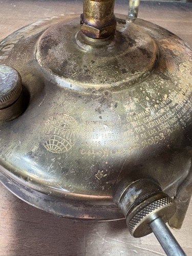 Vintage Optimus Model No. 48  Brass Stove Sweden - Picture 8 of 15