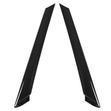 Windshield APillar Trim Exterior Molding Pair Compatible with 2014-2019 Kia Soul