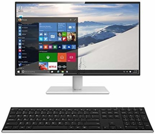 Arteck 2.4G wireless keyboard wireless stainless steel lightweight F/S w/Track# - Picture 7 of 7
