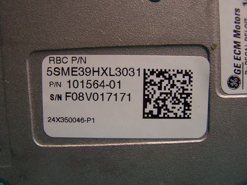 New Lennox 101564-01 33W12 ECM 1/2HP Blower Motor & 3.0 controller 5SME39HXL3031 - Picture 6 of 7