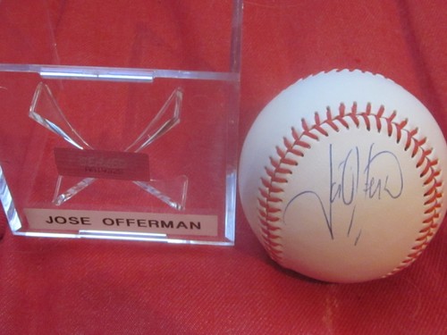 JOSE OFFERMAN HANDSIGNIERTER BASEBALL - Bild 3 von 5