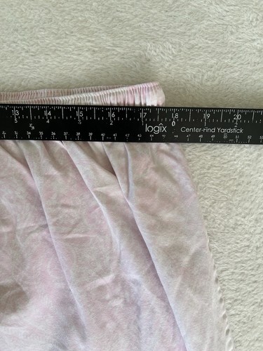 Alexander del Rossa Pajama set Pink White Paisley Crisp Cotton Size 2X - Picture 3 of 9