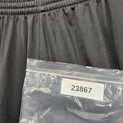 Adidas Mens Size 2XL Black White Stripe Track Pants Athletic Casual - Picture 10 of 10