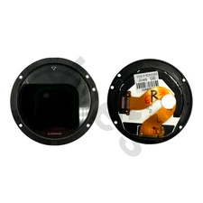 OEM Garmin Fenix 5 LCD Screen Display Frame Assembly Replacement Black White