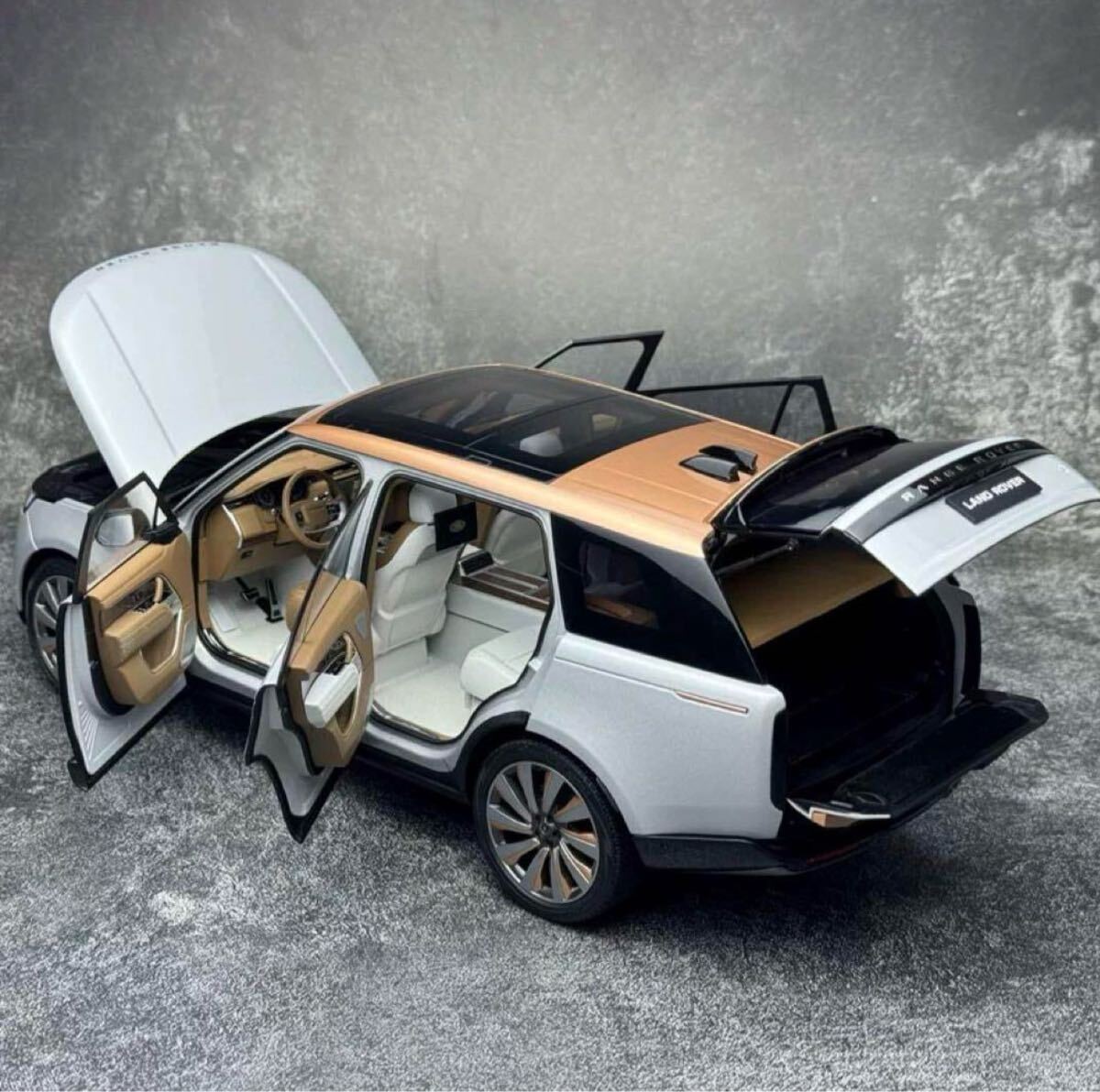 LCD 1/18 ランドローバー レンジローバー SUV 全開閉 ミニカー Amazon.co.jp: ミニカー 1/18 ランドローバー レンジローバー