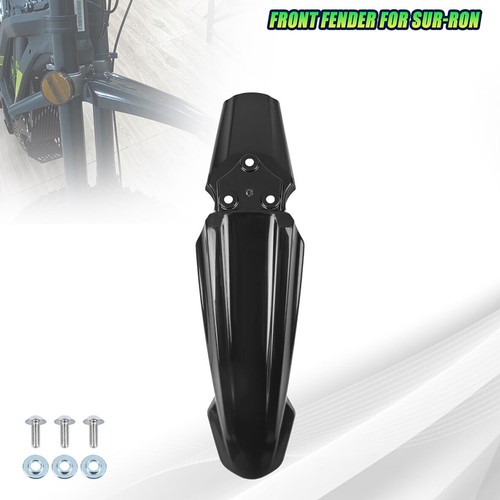 Motorcycle Black Front Fender Mudguard Cover Protector For Sur-Ron Pit Bike - Picture 4 of 10