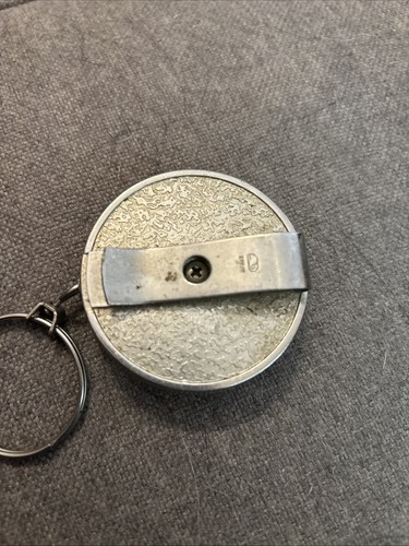 Cole Chain Belt Key Retriever Vintage Silver Clip Made In Spain Durable - Picture 4 of 4