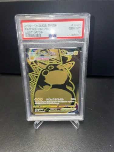 Pokémon Pikachu TCG VMAX Lost Origin Trainer Gallery TG29/TG30 PSA 10 Gem Mint
