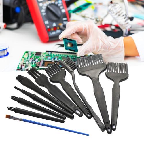 10x Keyboard Brush Kit Prevents Static Small Cleaning Dust Brush Kit For Pho NEW - Afbeelding 8 van 12