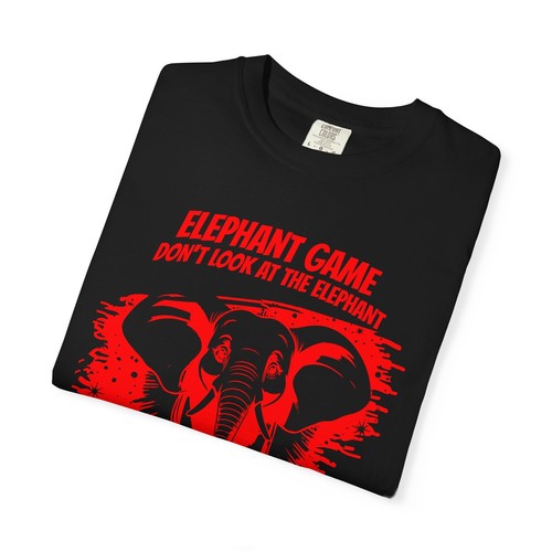 Elefantenspiel T-Shirt, Tierliebhaber Geschenk Tee, Fun Wear, Partys, Spieleabend - Bild 32 von 41