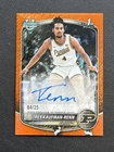 2025-26 Topps Bowman Chrome 1st Auto 04/25 Orange Shimmer Trek Kaufman-Renn