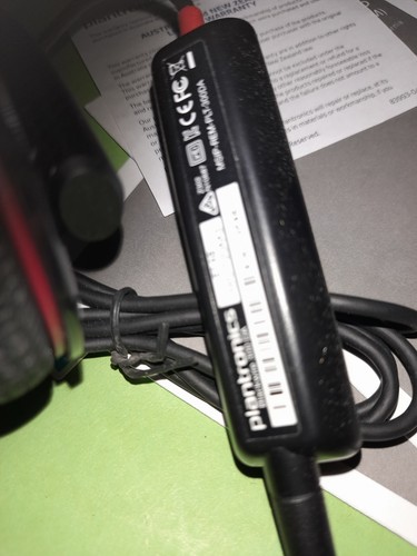 Plantronics Blackwire 300 DA Headset new unused fast UKdispatch with case pics - Afbeelding 2 van 10