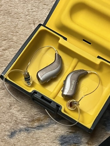 Philips Hearlink Hörgeräte 9010 MNR TR rechts & links MiniRITE Ladestation - Bild 11 von 20