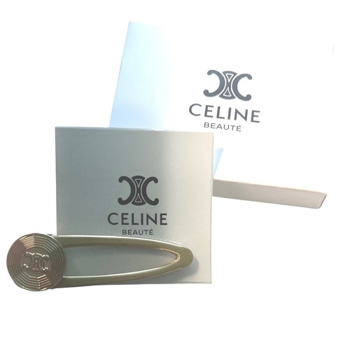 Celine Luxe Gold Hair Pin Brand New in Box - Picture 1 of 3