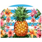 Briarwood Lane Pineapple and Stripes Acrylic Art Sign