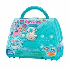 Aquabeads Deluxe Bastelset in Handtasche Bastelperlen Basteln Perlen Kinder