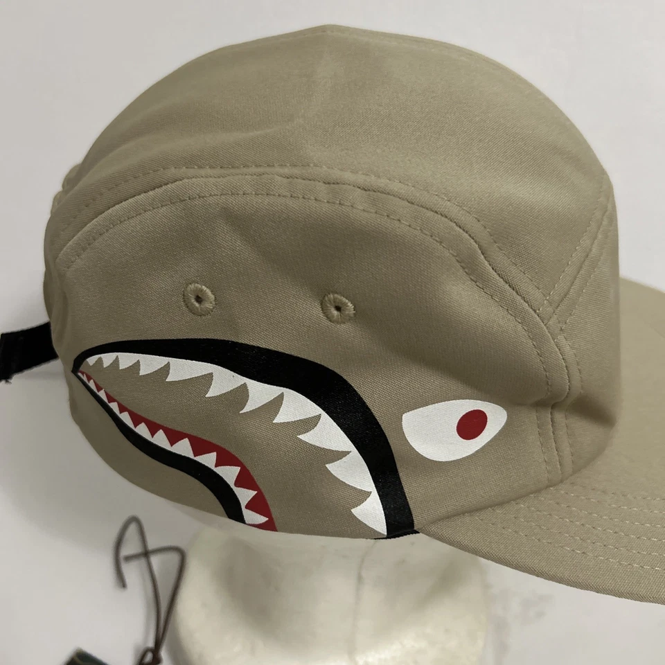 Gorra A Bathing Ape Bape FW19 WGM Jet Shark Panel Foto 2 de 4