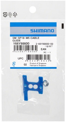 Shimano SM-SP18-M5 Cable Guide - Durable Steel Construction for Precise Shifting - 第 3/3 張圖片