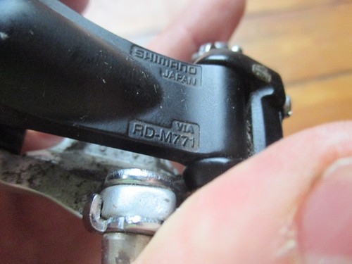Schaltwerk Shimano XT RD-M 771 langer Käfig retro gut 9-fach Derailleur - Bild 5 von 8