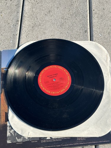 McCoy Tyner Looking Out LP Columbia 38053 PROMO EX/VG+ Jazz - Picture 5 of 5