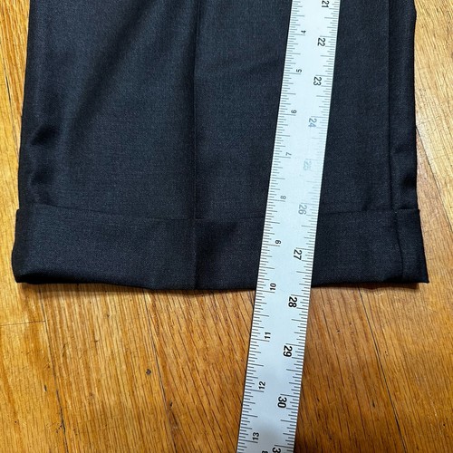 Pantalones de vestir para hombre Zanella 34x28 Loro Piana Bennett Super 150s lana platino - Imagen 15 de 17