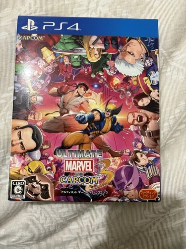 Ultimate Marvel vs. Capcom 3 PS4 Sony PlayStation 4 Fighting Game Japan