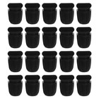 20PCS 8/11 Practical Garden Water Tube Use Hose Use Lock Plug Black