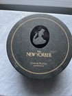 The New Yorker Cheese Plates New Original Box Set Of 6  8” restoration hardware
