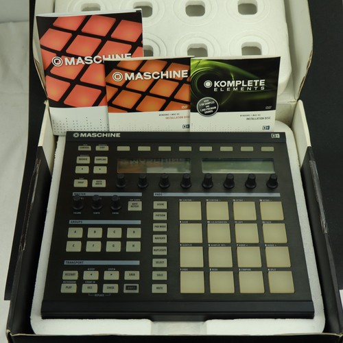Native Instruments Maschine MK1 & Box Manual CD Software Drum Midi Sampler - Picture 4 of 4