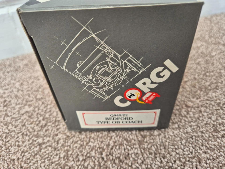 Corgi Classics 1/50 Bedford Type Ob Coach Pioneer Diecast Bus D949/25 In Scatola - Immagine 4 di 4