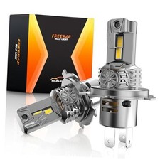 H4 Upgraded Bulbs, 32000LM 6500K Brightness 9003 HB2 Fog Light H4/9003/HB2